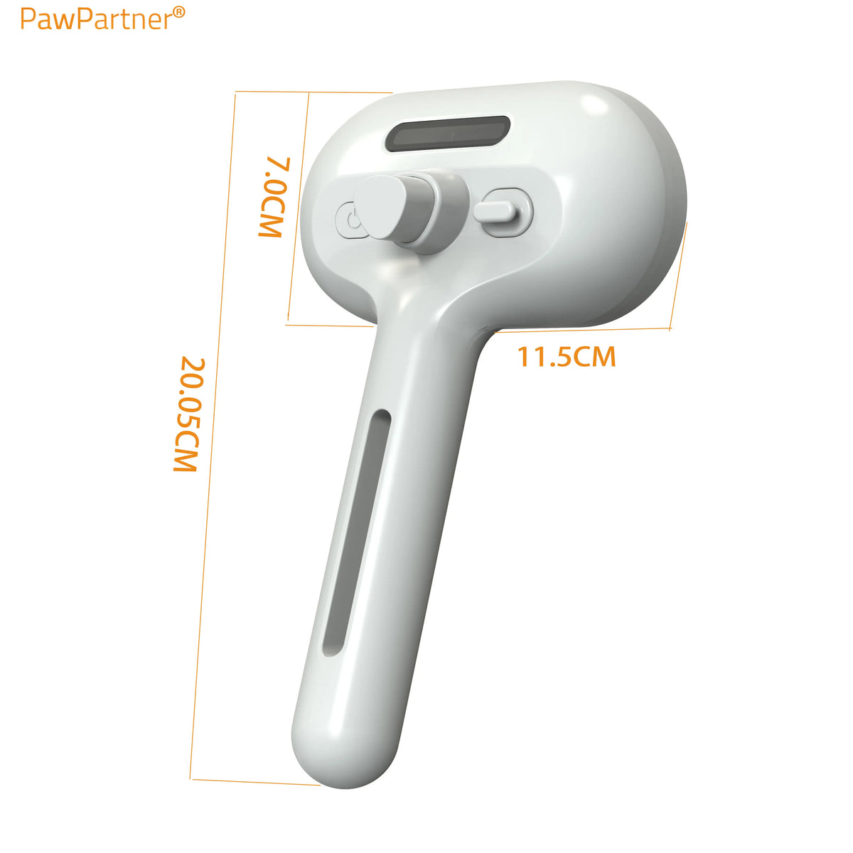 PawPartner Dog Cat Comb Self Cleaning Pets Hair Remover Brush for Pets Grooming Tools Dematting Comb Built-in Mist Humidifier
