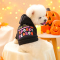 Pet Clothes Autumn Winter Small Dog Puppy Holiday Letter Embroidery Halloween Sweatshirt