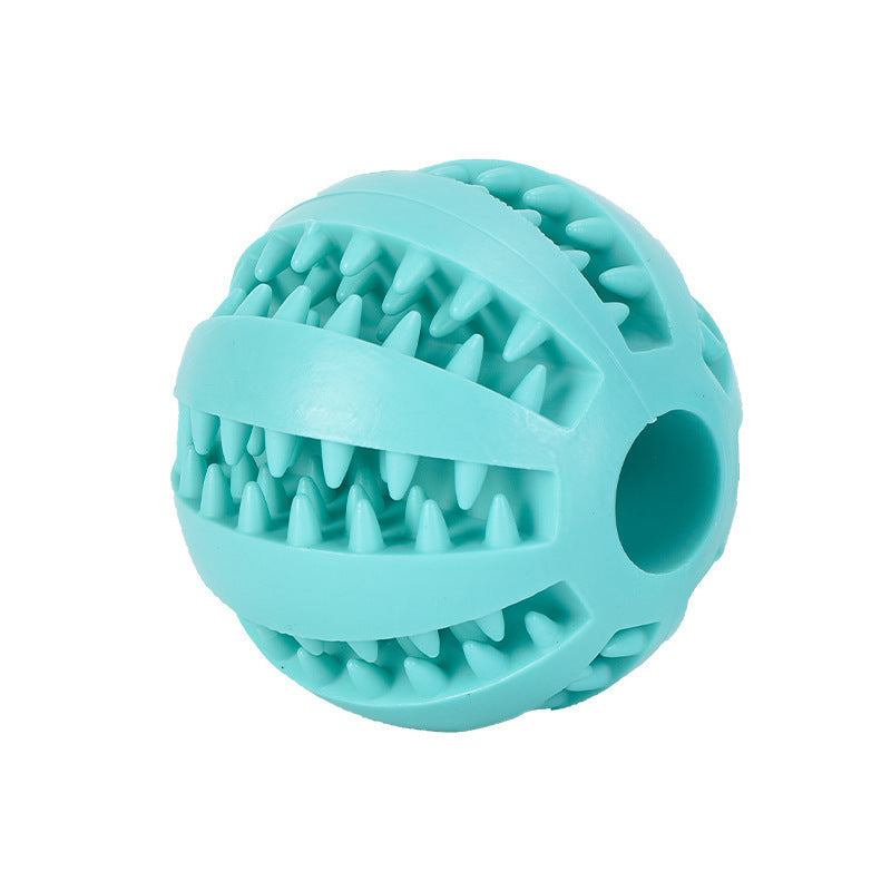 Durable chewing toy ball for pets, rubber bouncing ball