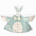 PorchGooseCostume Cute Easter Bunny Ear Goose Costume Outdoor Yard Decorative Dress for Geese