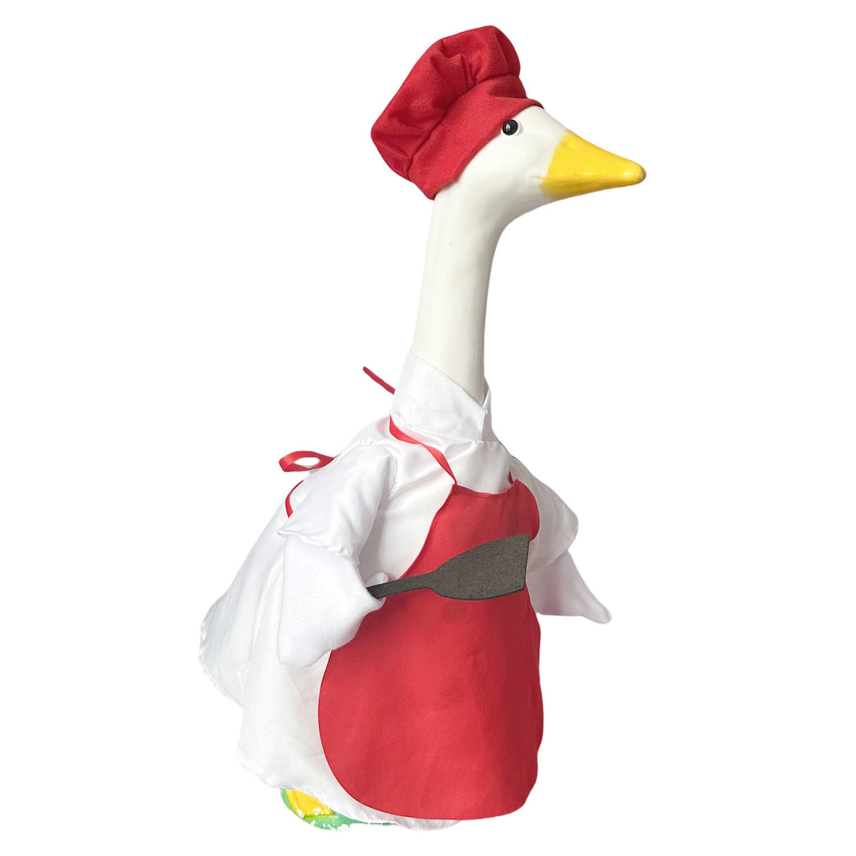 PorchGoose Costume Chef Apron Chef Outfit Outdoor Goose Decoration Costume Props