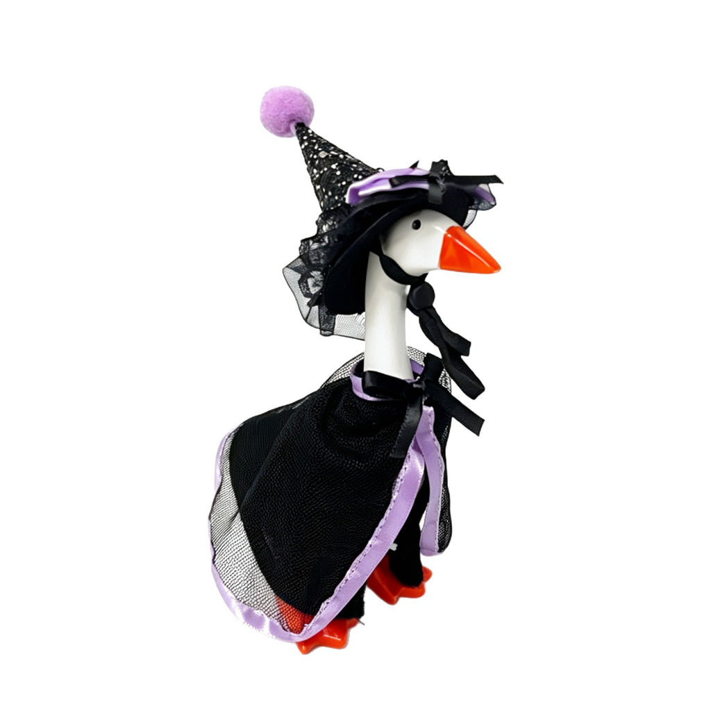 Halloween 7-inch Goose Costume Witch Cape Creative Dress-Up Outfit for Women