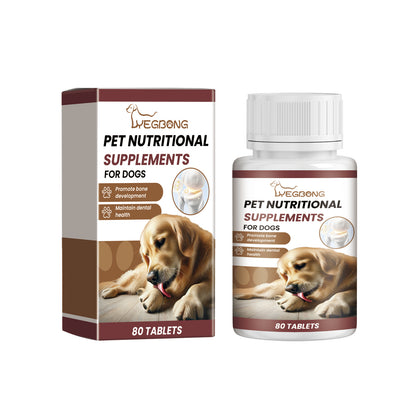 Milk Calcium Tablets For Dogs Vitamin Supplements For Pets Oral Care Diet Healthy Nutrition Calcium Tablets
