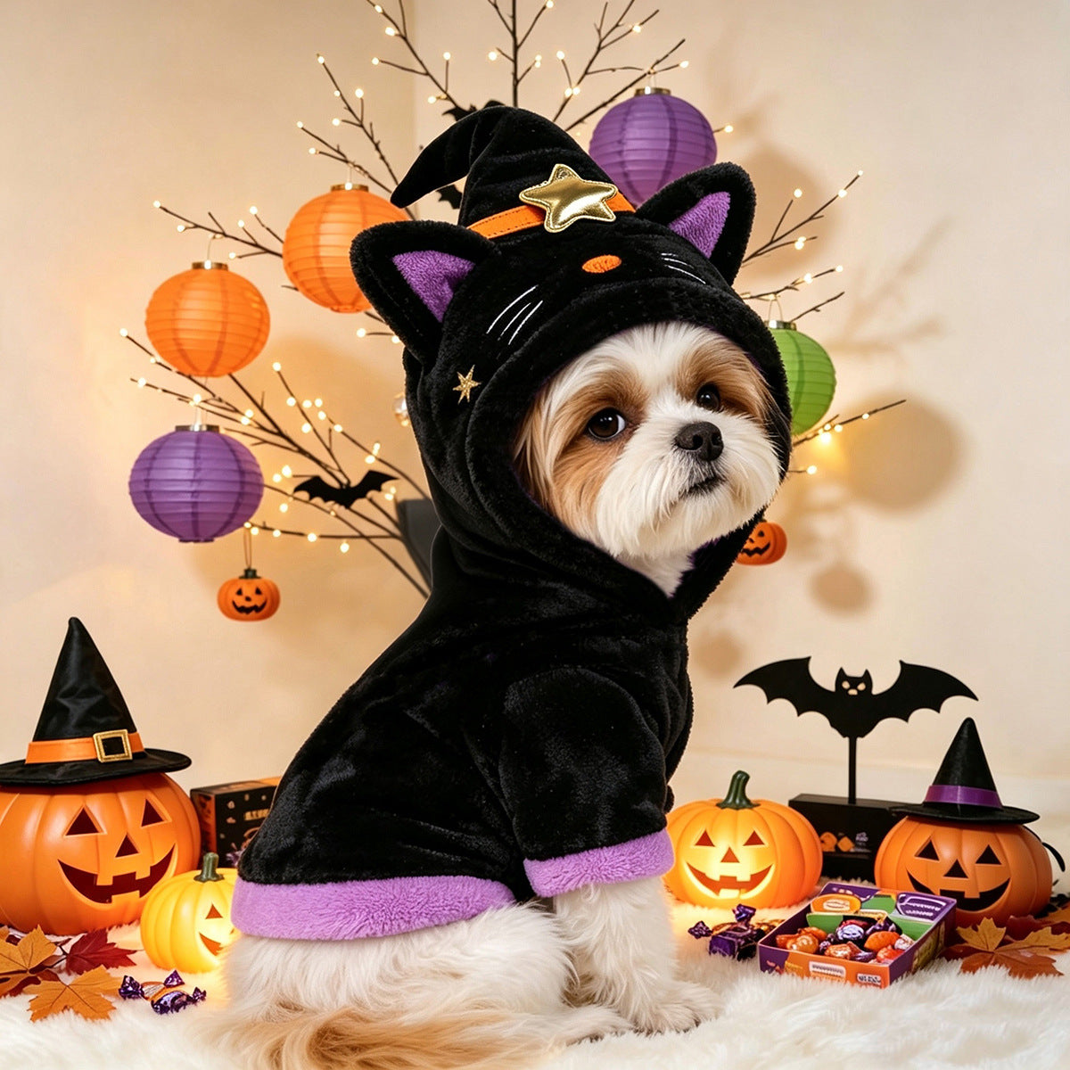Pet Clothes Spring Autumn Small Dog Puppy Cute Pet Festival Atmosphere Costume Halloween Transformation Outfit