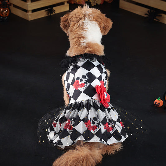 Pet Halloween Costume Dog Dress for Halloween Party Pet Apparel